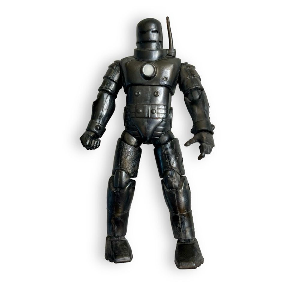 Iron Man Marvel Universe Hasbro Gray Grey Action Figure 2015 Avengers 4 Inch